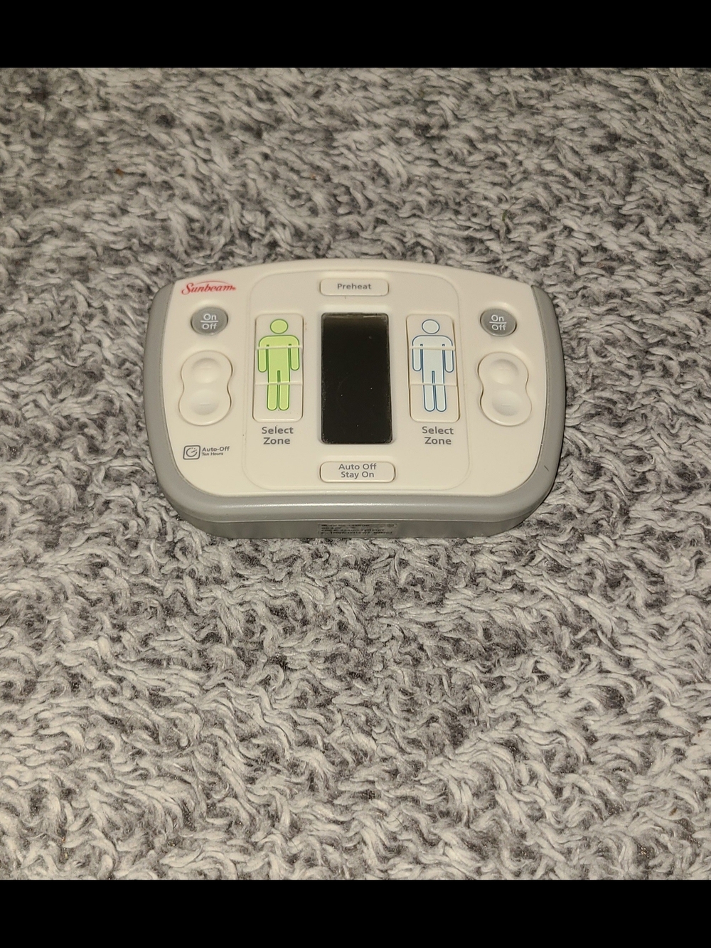 Sunbeam L85KQB Wireless Remote OEM Dual Zone Controller Only Tested Works
